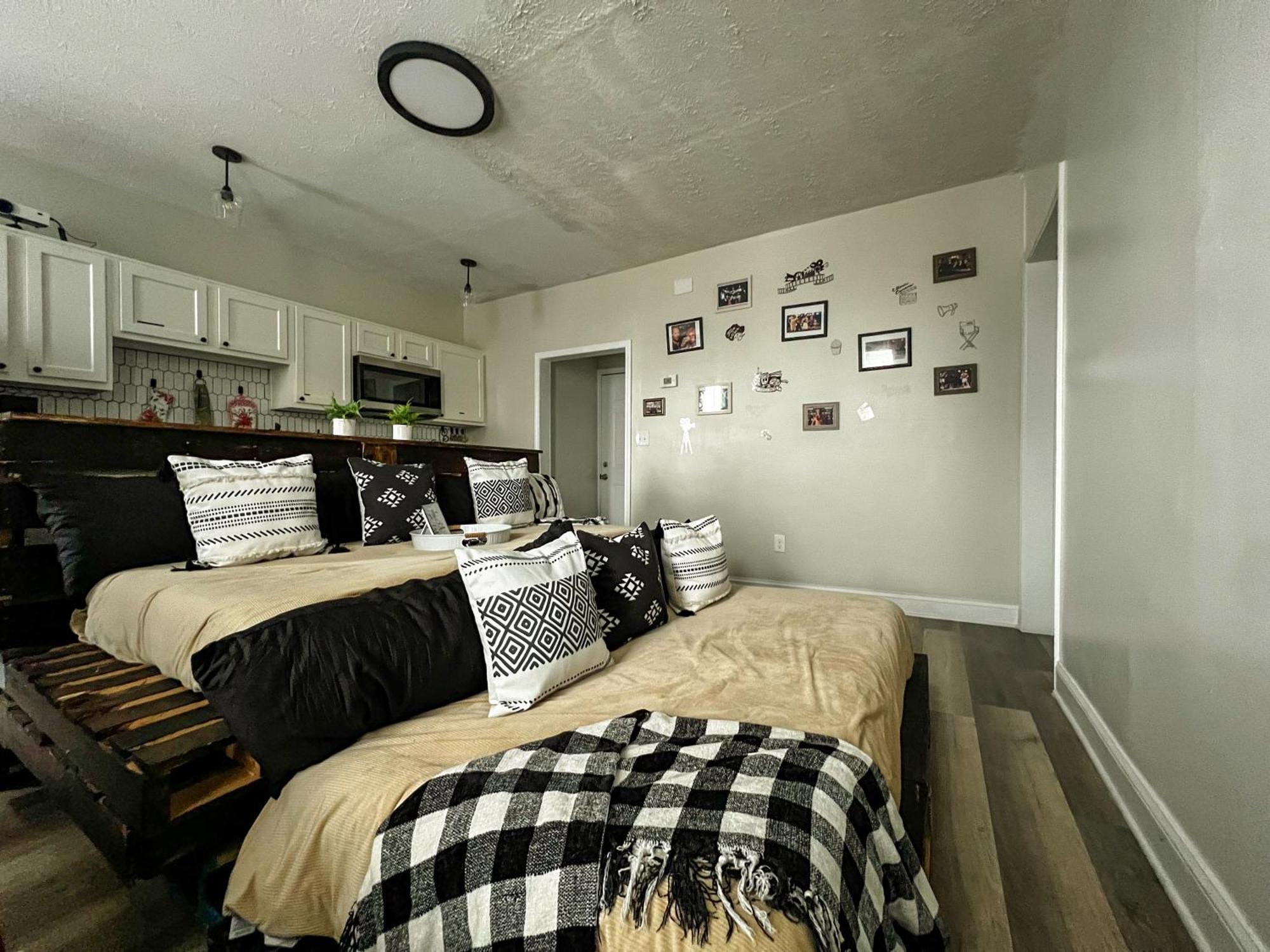 2 Lofts Downtown Louisville One Theater Room Eksteriør bilde